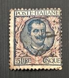 [Definitives - Eagle with Coat of Arms - Victor Emmanuel III, 1869-1947, type AL1]