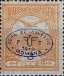 [Hungarian Stamps Overprinted, type A1]
