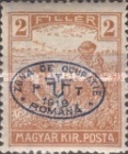[Hungarian Reaper Type Stamps Overprinted, type J]