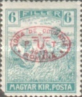 [Hungarian Reaper Type Stamps Overprinted, type J3]