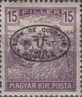 [Hungarian Reaper Type Stamps Overprinted, type J5]