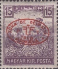 [Hungarian Reaper Type Stamps Overprinted, type J6]