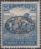 [Hungarian Reaper Type Stamps Overprinted, type J8]