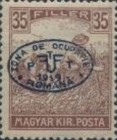 [Hungarian Reaper Type Stamps Overprinted, type J9]
