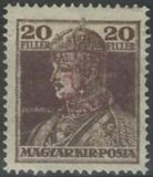 [Hungarian King Karl IV & Queen Zita Stamps of 1919 Overprinted, type M3]