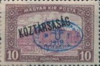 [Overprinted " Köztársaság", type P7]