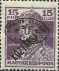 [Overprinted " Köztársaság", type Q2]