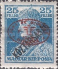 [Overprinted " Köztársaság", type Q6]