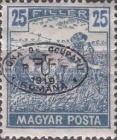[Hungarian Stamps with "MAGYAR POSTA" Inscription Overprinted, type V4]