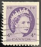 [Queen Elizabeth II - Normal Paper, See 1962 for Fluorescent Stripes, type GT3]