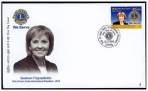 [Visit of Gudrun Yngvardottir - Lions Clubs International President, type BOI]