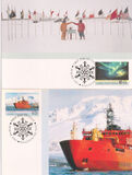 [The 30th Anniversary of the Antarctic Treaty and Maiden Voyage of "Aurora Australis", Research Ship, Tip CJ]