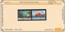 [The 30th Anniversary of the Antarctic Treaty and Maiden Voyage of "Aurora Australis", Research Ship, Tip CJ]
