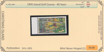 [The 40th Anniversary of the Christmas Island Golf Course, type OB]
