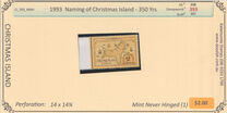 [The 350th Anniversary of the Naming of Christmas Island, 类型 NL]