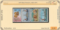 [Commemorating Manx Pioneers, 1825-1975, タイプ AO]
