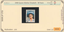 [The 90th Anniversary of the Birth of Queen-Mother Elizabeth, tip PH]