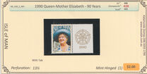 [The 90th Anniversary of the Birth of Queen-Mother Elizabeth, tip PH]