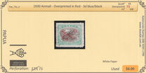 [Airmail - Numbers 58, 61 & 62 Overprinted in Red, प्रकार F1]
