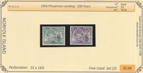 [The 100th Anniversary of Landing of Pitcairners on Norfolk Island, type H]