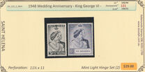 [The 25th Royal Wedding Anniversary of King George VI, type AG]