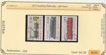 [The 140th Anniversary of Austrian Railroads, type APH]