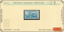 [Airmail - Number 194 Overprinted "TRANS-TASMAN - AIR MAIL - FAITH IN AUSTRALIA", प्रकार BL5]