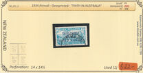 [Airmail - Number 194 Overprinted "TRANS-TASMAN - AIR MAIL - FAITH IN AUSTRALIA", प्रकार BL5]