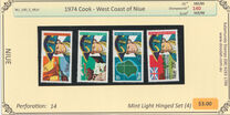 [The 200th Anniversary of the Landing of Captain James Cook on the West Coast of Niue, type CX]