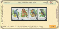 [Endangered Species - Christmas Island Birds, ประเภท RK]