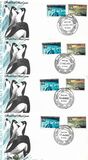 [The 10th Anniversary of the Antarctic Treaty, tegund S]