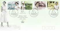 [The 50th Anniversary of the Royal Tour to Australia - Visit of Queen Elizabeth II to Cocos Island, type OZ]