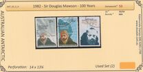 [The 100th Anniversary of the Birth of Sir Douglas Mawson - Antarctic Explorer, 1882-1958, type BA]
