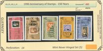 [The 150th Anniversary of the Stamps, тып QX]