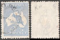 [Definitive Issues - Kangaroo and Map - Different Watermark, Typ A25]