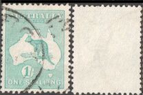 [Definitive Issues - Kangaroo and Map - Different Watermark, Typ A28]