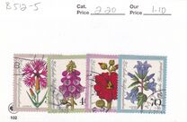 [Charity Stamps - Flowers, Typ WK]