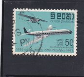 [The 25th Anniversary of the First Airmail, type DQ]