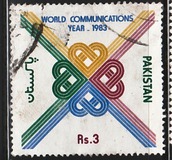 [World Communications Year, type QB]