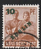 [Overprinted "Allied Occupation Zone" Stamps, Tipi T1]