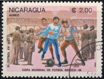 [Airmail - Football World Cup - Mexico 1986, type BNW]