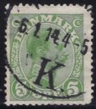 [Definitive 1913 - King Christian X (1870-1947), type S]