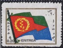 [Eritrean Flag - With Blue Frame, type K1]