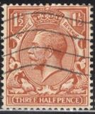 [King George V, 1865-1935 - New Watermark, тип BX6]