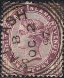 [Queen Victoria - Inscription "POSTAGE AND INLAND REVENUE", type AI1]