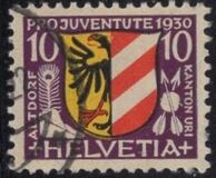 [Pro Juventute - Coat of Arms - Jeremias Gotthelf, Typ JD]