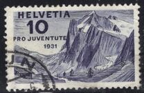 [Pro Juventute - Landscapes - Alexander Vinet, प्रकार JI]