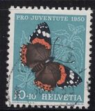 [Pro Juventute - The 100th Anniversary of the Death of Teophill Sprecher - Insects, प्रकार UX]