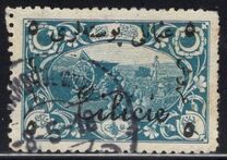 [Turkish Postage Stamps Overprinted "Adana December, 1st 1921" in 3 Lines, type IT3]