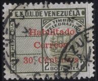 [Telegraph Stamps Surcharged, 类型 VX]